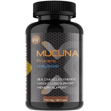 Vitaminhaat Mucuna Pruriens, 90 capsules