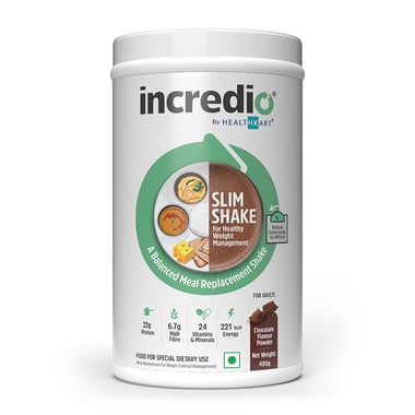 Incredio Slim Shake, 480 g Chocolate