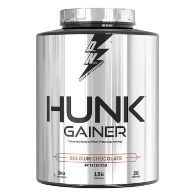 Divine Nutrition Hunk Gainer, 6.6 lb Belgium Chocolate