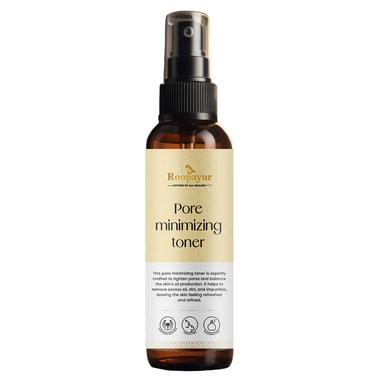 Roopayur Pore Minimizing Toner,  100 ml  for Oily Skin, Large Pores & Acne 