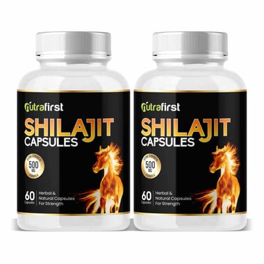 NutraFirst Shilajit (500 mg), 120 capsules