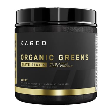 Kaged Muscle Elite Series Organic Greens with Apple Cider Vinegar flavour Berry, 513 g