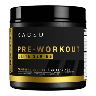 Kaged Muscle Elite Series Pre-Workout, 1.45 lb Caribbean Sunrise