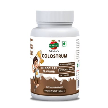 Dr. Patkar's Colostrum Chocolate, 60 chewable tablet(s)