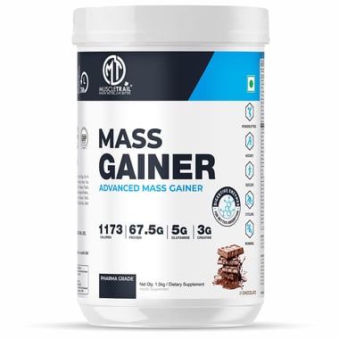 Muscle Trail Advanced Mass Gainer, 3.3 lb Chocolate