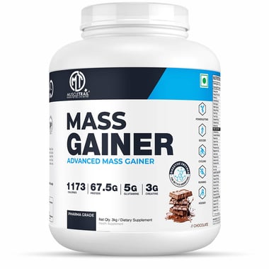 Muscle Trail Advanced Mass Gainer, 6.6 lb Cookies & Cream
