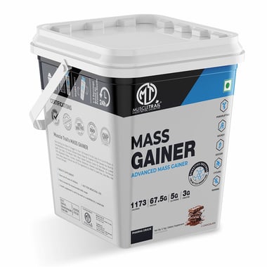 Muscle Trail Advanced Mass Gainer, 11.24 lb Chocolate
