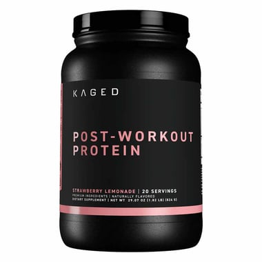 Kaged Muscle Post-Workout Protein,  1.82 lb  Strawberry Lemonade 