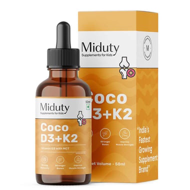 Miduty Coco D3+K2,  50 ml  Unflavoured 