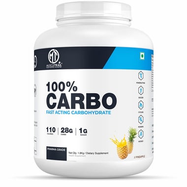 Muscle Trail 100% Carbo,  3.96 lb  Pineapple 