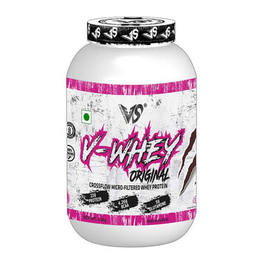 V-SHAPE SUPPS V-Whey Original Micro Filtered Whey Protein, 3.97 lb Coffee