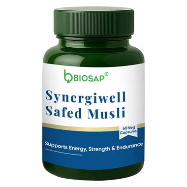 BIOSAP Synergiwell Safed Musli,  60 veggie capsule(s) 