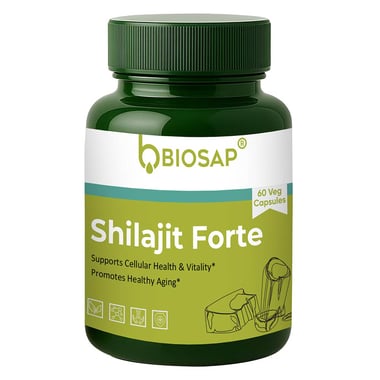 BIOSAP Shilajit Forte,  60 veggie capsule(s) 