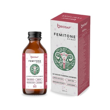 BIOSAP Femitone Syrup,  200 ml  Unflavoured 