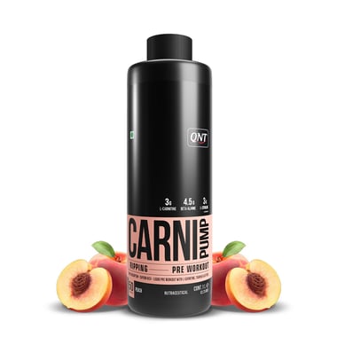 QNT Carnipump Ripping Pre-workout, 1 L Peach