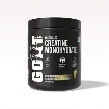 G.O.A.T Fit 100% Pure Micronized Creatine Monohydrate,  Masala Lemonade  0.62 lb 
