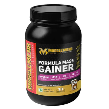 Musclemend Formula Mass Gainer,  2.2 lb  Dark Chocolate 