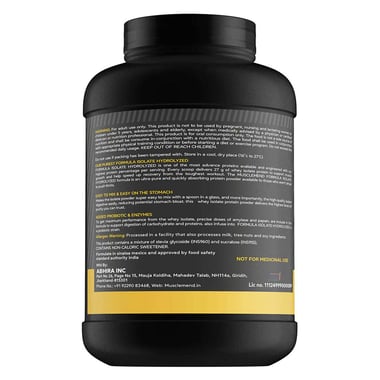 Musclemend Formula Isolate Hydrolyzed,  4.4 lb  Cookie & Cream 