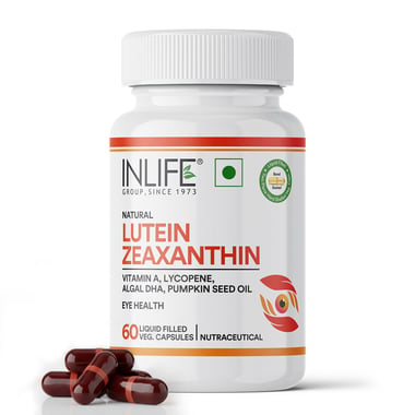 INLIFE Lutein Zeaxanthin,  60 veggie capsule(s) 