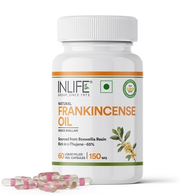 INLIFE Frankincense Oil,  60 capsules 