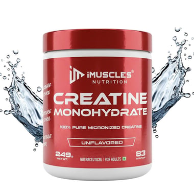iMuscles Nutrition Pure Creatine Monohydrate,  Unflavoured  0.548 lb 