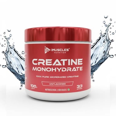 iMuscles Nutrition Pure Creatine Monohydrate,  Unflavoured  0.22 lb 