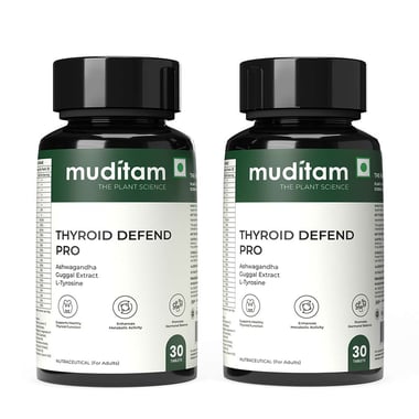 Muditam Thyroid Defend Pro (Pack of 2), 30 tablet(s)