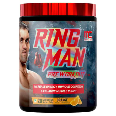 Muscle Club Ring Man Pre-Workout, 0.31 lb Orange