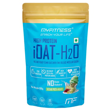Myfitness By Paradise High Protein iOAT-H2O,  500 g  Kesar Pista Kulfi 