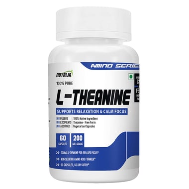 NutriJa L-Theanine 200mg,  60 capsules 