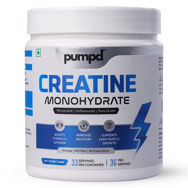 Pumpd Creatine Monohydrate,  Unflavoured  0.55 lb 