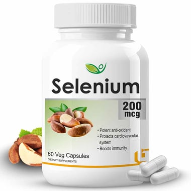 Biotrex Selenium 200mcg, 60 veggie capsule(s)