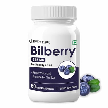 Biotrex Bilberry (275 mg),  60 capsules 