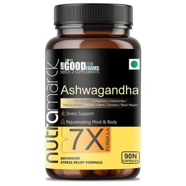 NutraMarck Ashwagandha 7X,  90 capsules 