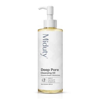 Miduty Deep Pore Cleansing Oil,  200 ml  for All Skin Types 