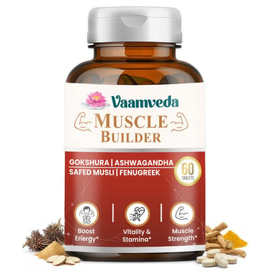 Vaamveda Muscle Builder, 60 tablet(s)