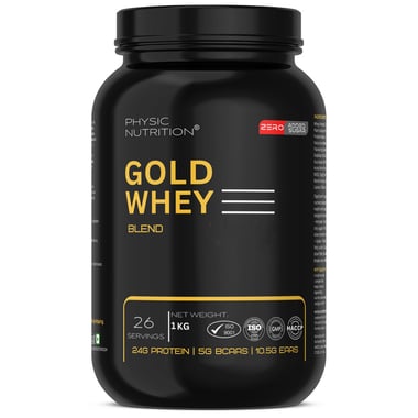 Physic Nutrition Gold Whey Protein Blend, 2.2 lb Mango
