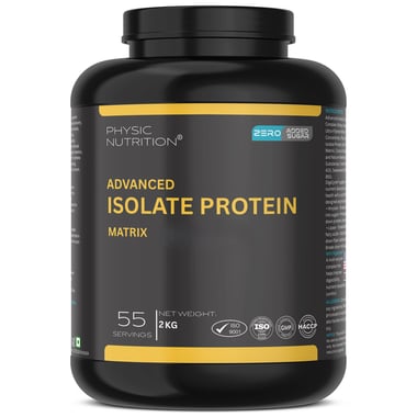 Physic Nutrition Advanced Isolate Protein Matrix,  4.4 lb  Strawberry 