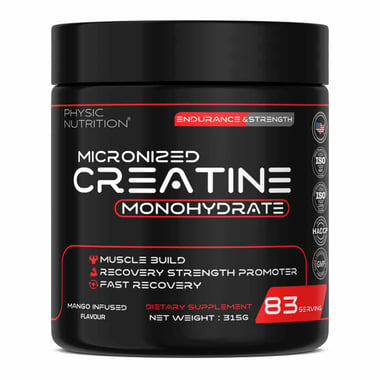Physic Nutrition Micronized Creatine Monohydrate, Mango Infused 0.69 g