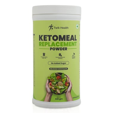 Twik Health Keto-Meal Replacement, 420 g Belgium Chocolate