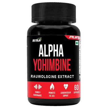 NutriJa Rauwolscine - Alpha Yohimbine, 60 capsules Unflavoured