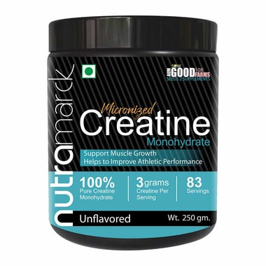 NutraMarck Micronized Creatine Monohydrate, Unflavoured 0.55 lb