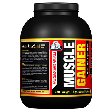 Amaze Muscle Gainer, 6.6 lb Chocolate