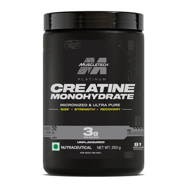 MuscleTech Platinum Creatine, Unflavoured 0.55 lb