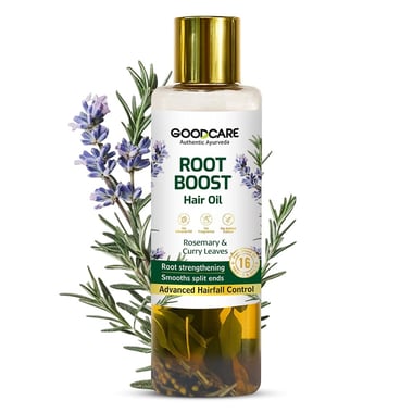 Goodcare Root Boost Hair Oil, 100 ml Rosemary & Curry Leaves