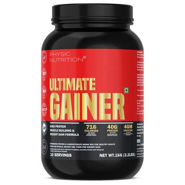 Physic Nutrition Ultimate Gainer, 2.2 lb Coffee