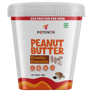 Potencia Peanut Butter, 500 g Crunchy Chocolate