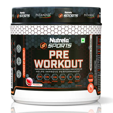Nutrela Sports Pre-Workout, 0.66 lb Watermelon