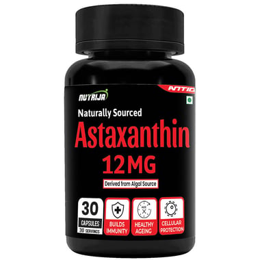 NutriJa Astaxanthin 12mg, 30 capsules