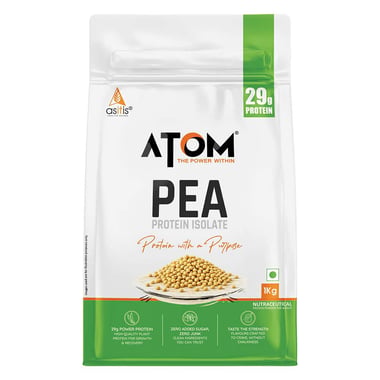 AS-IT-IS Nutrition ATOM Pea Protein, 2.2 lb Caramelized Banana